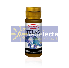 PINTURA TELA CAFE OSCURO 60 ML ARTEL